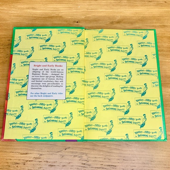 Vintage Dr. Seuss THE TOOTH BOOK Theo LeSieg 1981 Hardcover Book - Picture 8 of 16